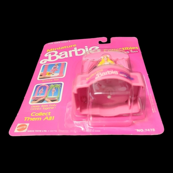 Vintage Miniature Barbie Collectibles "Ballerina Barbie 1989" - Picture 8 of 16